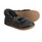 048 Coal/Intense Red Sorel Felt Nakiska Mary Jane Slippers - Faux-Fur Lining (For Women)