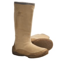 Sorel Fernie Tall Boots - Nubuck (For Women) in Curry/Wild Dove - Closeouts