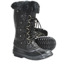 Sorel Joan of Arctic Premium Winter Boots - Waterproof, Leather (For Women) in Black - Closeouts