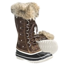 Sorel Joan of Arctic Premium Winter Boots - Waterproof, Leather (For Women) in Cappuccino/Oxford Tan - Closeouts