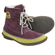 Sorel Joplin Boots - Suede (For Women) in Elderberry - Closeouts