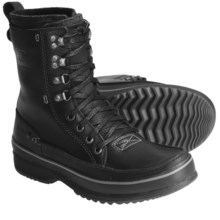 Sorel Kingston Peak Boots - Waterproof, Leather (For Men) in Black - Closeouts