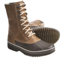 Sorel Kitchner Frost High Waterproof Pac Boots (For Men) in Curry/Turkish Coffee - Closeouts