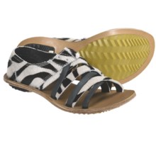 Sorel Lake Shoe Sandals (For Women) in Black/White - Closeouts