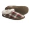 Sorel Nakiska Plaid Slippers - Faux-Fur Lining (For Women) in Chili Pepper