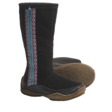 Sorel Norquay Boots - Faux-Fur Lining (For Women) in Black/Green Blue Slate - Closeouts