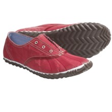Sorel Picnic Plimsole Shoes - Canva Sneakers (For Women) in Burnt Sienna - Closeouts