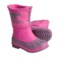 Very Pink Crushed Berry Sorel Rainbou Winter Pac-Rain Boots - Waterproof, Insulated (For Kids and Youth)