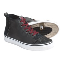 Sorel Sentry Chukka Sneakers - Canvas (For Men) in Black - Closeouts