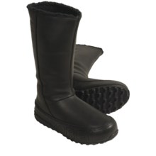 Sorel Suka Boots - Leather, Fleece-Lined (For Women) in Black - Closeouts