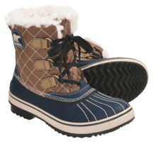 Sorel Tivoli Canvas Winter Boots (For Women) in Admiral/Autumn Bronze/Stone - Closeouts