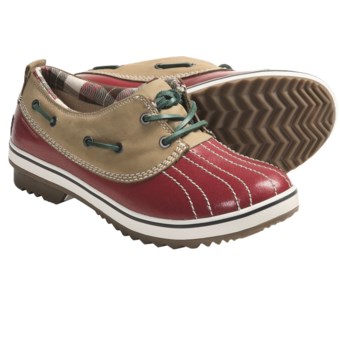 Sorel Tivoli Low II Winter Shoes - Waterproof (For Women) in Chili Pepper/Dark Green