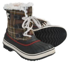 Sorel Tivoli Plaid Winter Boots - Waterproof, Insulated (For Women) in Hawk/Gypsy - Closeouts