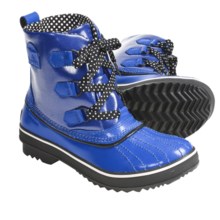 Sorel Tivoli Rain Boots (For Women) in Nautical Blue/Black - Closeouts