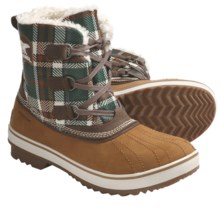Sorel Tivoli Tweed Winter Pac Boots - Waterproof (For Women) in Chestnut/Bone Brown - Closeouts