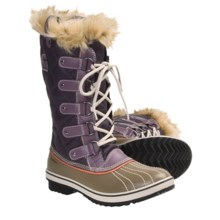 Sorel Tofino Canvas Pac Boots - Waterproof, Waxed Canvas (For Women) in Boysenberry/Trail - Closeouts