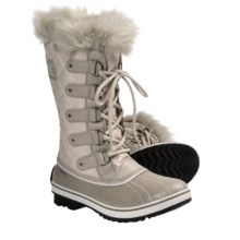 Sorel Tofino Canvas Pac Boots - Waterproof, Waxed Canvas (For Women) in Fawn/Verdant - Closeouts