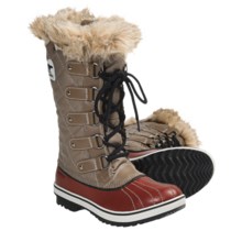Sorel Tofino Canvas Pac Boots - Waterproof, Waxed Canvas (For Women) in Trail/Autumn Bronze - Closeouts