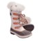 Sorel Tofino Tall Winter Boots (For Youth) in Winter White/Bright Peach