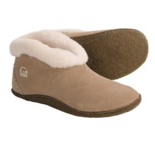 Sorel Valle Bleue Slippers - Suede (For Women) in British Tan - Closeouts