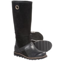 Sorel Wicked Workboot Tall Boots - Leather (For Women) in Black - Closeouts