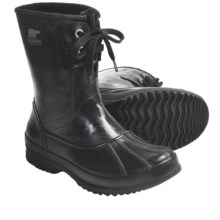 Sorel Woodbine Welly Rubber Boots - Waterproof, Insulated (For Men) in Black - Closeouts