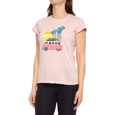 Mountain and Isles Southwest T-Shirt - Short Sleeve (For Women) - HEATHER ROSE SMOKE (L )