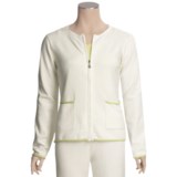 SoyBu Crew Neck Jacket - Full Zip (For Women)