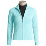 SoyBu Ribbed Cardigan Sweater - Zip Front (For Women)