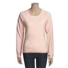 SoyBu V-Neck Shirt - Long Sleeve (For Women) in Cactus Flower - Closeouts