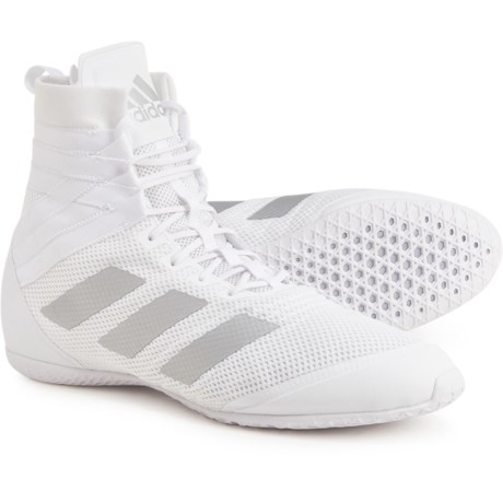 Adidas Speedex 18 Boxing Shoes (For Men and Women) - WHITE (4 )