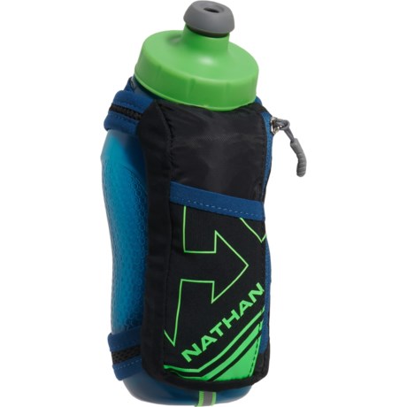 Nathan SpeedMax Plus Flask - 22 oz. - BLACK/SAILOR BLUE/CLASSIC GREEN ( )