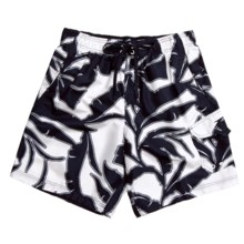 Speedo Marina Big Floral Volley Swim Shorts (For Men) in Ivory - Closeouts