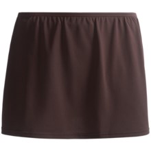 Speedo Solid Swim Skirt - Endurance+ (For Women) in Tobacco - Closeouts