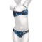 Speedo Zebra Haze Bikini Swimsuit - 2-Piece (For Women) in Blue