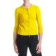 Spense Knits Crew Neck Cardigan Sweater - Button Front, Long Sleeve (For Women)