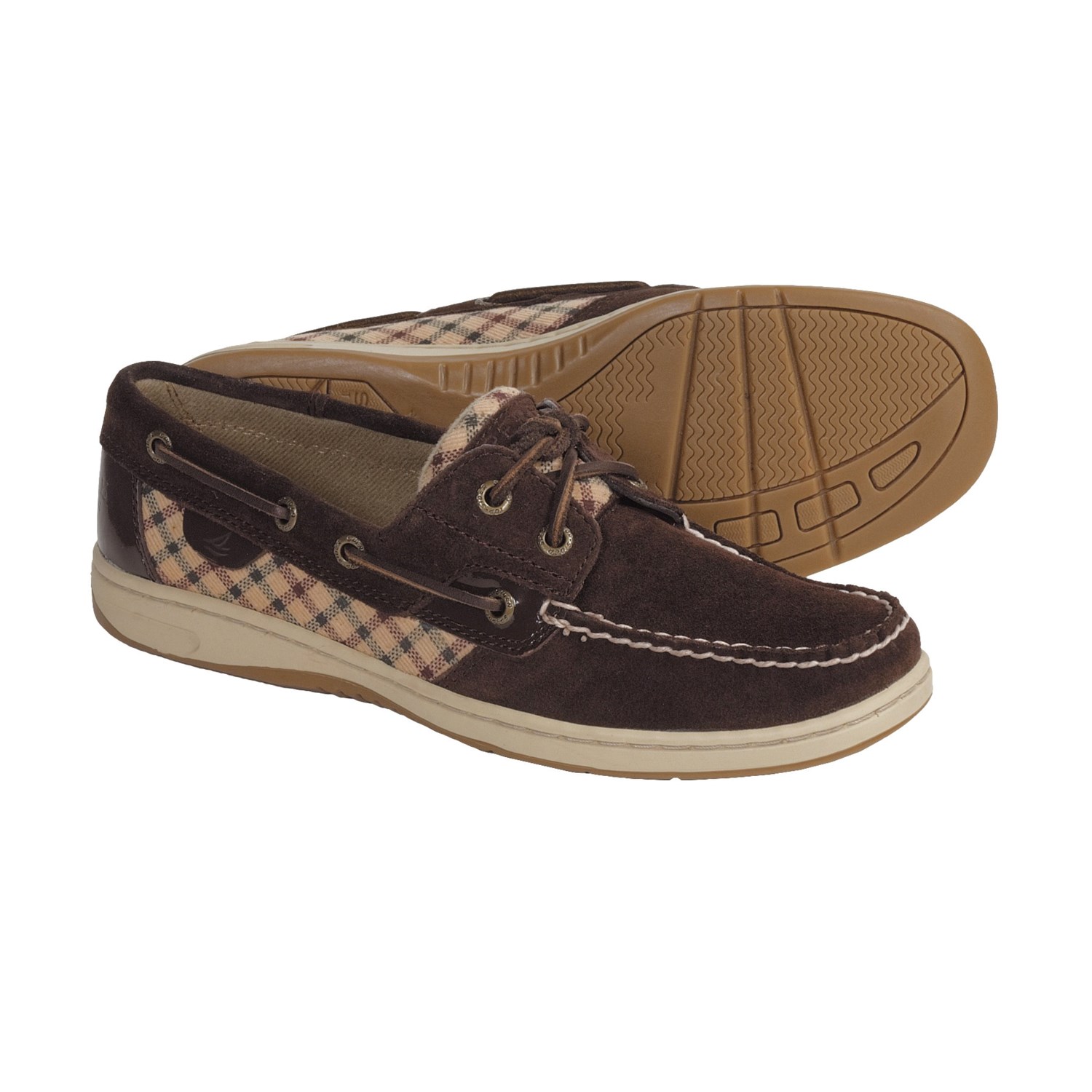 Sperry Top Sider Bluefish Boat Shoes (For Women) in Brown Suede