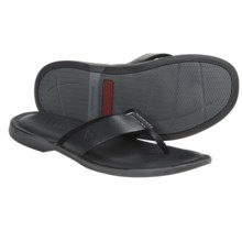 Sperry Top-Sider Capitola Thong Sandals (For Men) in Black - Closeouts