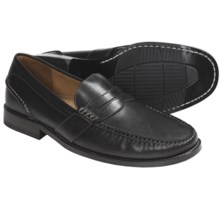 Sperry Top-Sider Leather Penny Loafer Shoes - Gold Cup Collection (For Men) in Black Smooth - Closeouts