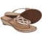 Sperry Top-Sider Lorrain Wedge Sandals (For Women) in Rose Gold Metallic