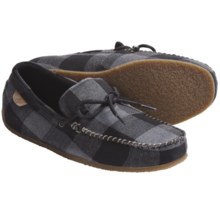Sperry Top-Sider R&R Moccasin Slippers - Fleece Lining (For Men) in Grey Buffalo Wool - Closeouts