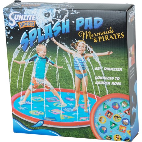 SUNLITE SPORTS Splash Pad - Mermaid and Pirates - RED ( )