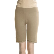Spooney Wear Ever Bermuda Shorts (For Women) in Stone - Closeouts