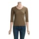 Spooney Wear Ever V-Neck Shirt - 3/4 Sleeve (For Women)