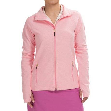Sport Haley Heather Golf Jacket Full Zip For Women