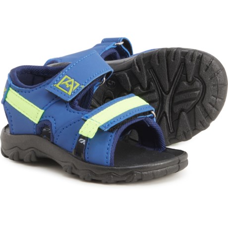 Avalanche Sport Sandals (For Toddler Boys) - NAVY/LIME (10T )