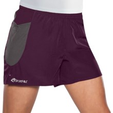 Sporthill Boulder Peak II Shorts (For Women) in Wine/Pewter - Closeouts