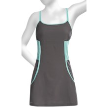 SportHill Charlotte Running Dress (For Women) in Pewter/Lagoon - Closeouts