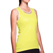 SportHill Floras Tank Top (For Women) in Lemon Tart/White - Closeouts