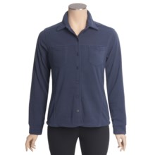 Sportif USA Naomi Shirt - Fleece, Long Sleeve (For Women) in Mood Indigo - 2nds